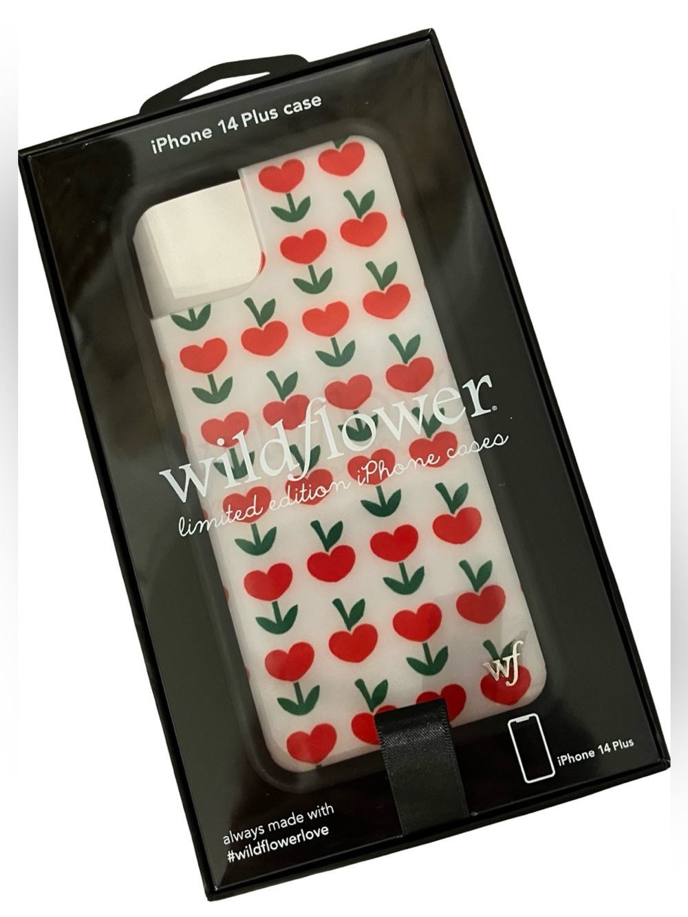 Wildflower iPhone 14 Plus Case Limited Edition Love Blooms NWT